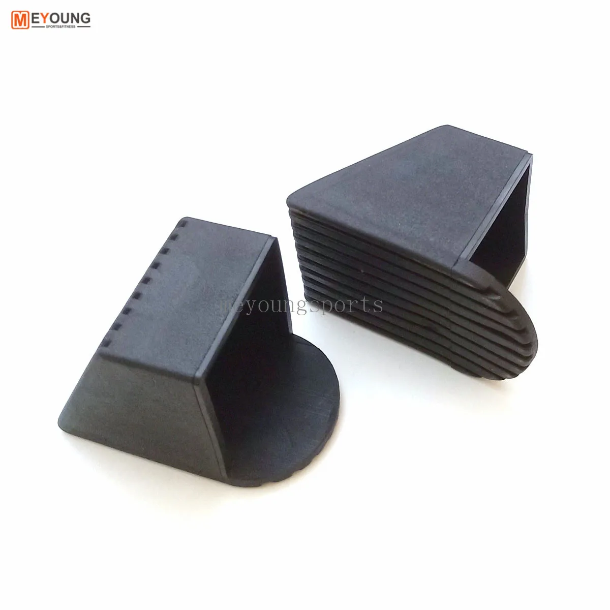 Edncap Square Tube Soft Supporting Endcap Cover For  Gym Exercise  Equipment