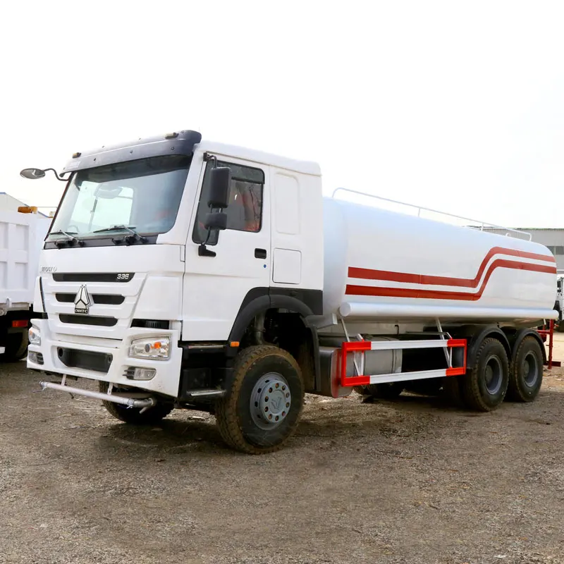 Sinotruk Howo 6x4 Подержанный водяной грузовик-разбрызгиватель с 10 колесами л разбрызгиватель