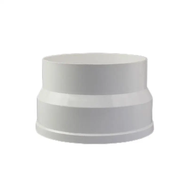 pvc taper taper tee drainage pipe fittings internal and external insert plane four-way reducing tube