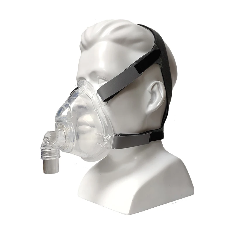 Medical Cpapmask Manufacturer  Customized Sizes Silicone Cushions CPAP/BiPAP Full Face Mask For Sleep Apnea