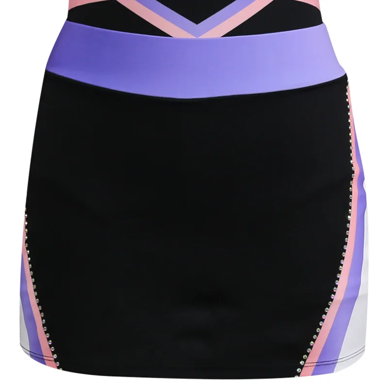 Latest Long Sleeve Adult Rockstar Cheerleading Uniforms Cheerleading Uniform Allstars Rockstar Adult Cheerleader Outfit