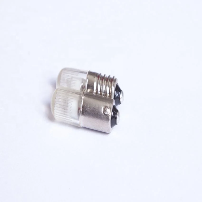 Неоновая лампа E10/BA9S, неоновый Световой индикатор, неоновая светящаяся лампа