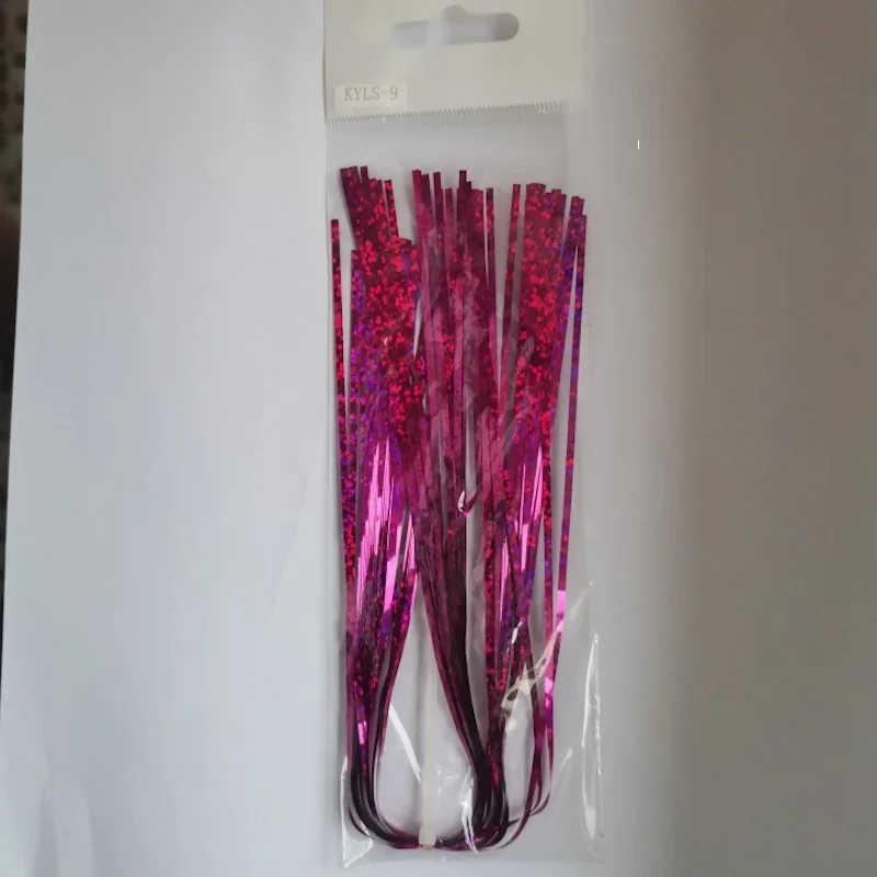 2mm crystal flash tinsel fly fishing crystal holographic flashabou skirt