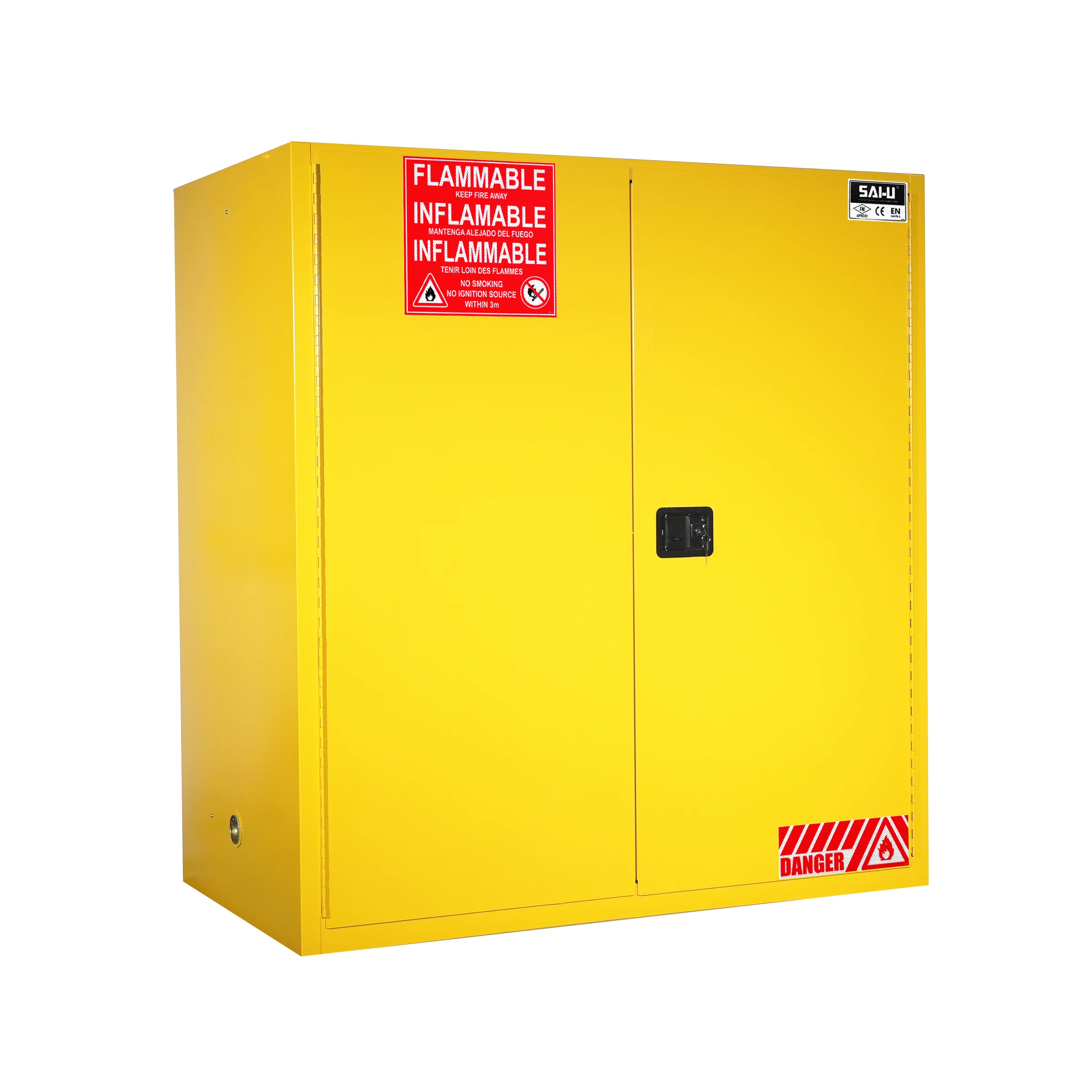 SAI-U 115 Gal Flammable Cabinet Laboratoryl Oil Drum safety storage Laboratory Anti Explosion Safety protection cabinet