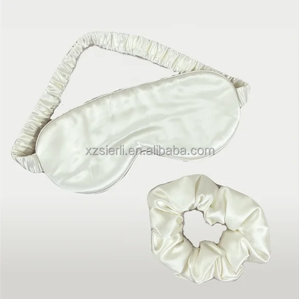 High Quality Silk Pillow Case Gift Set Wine Red Pattern