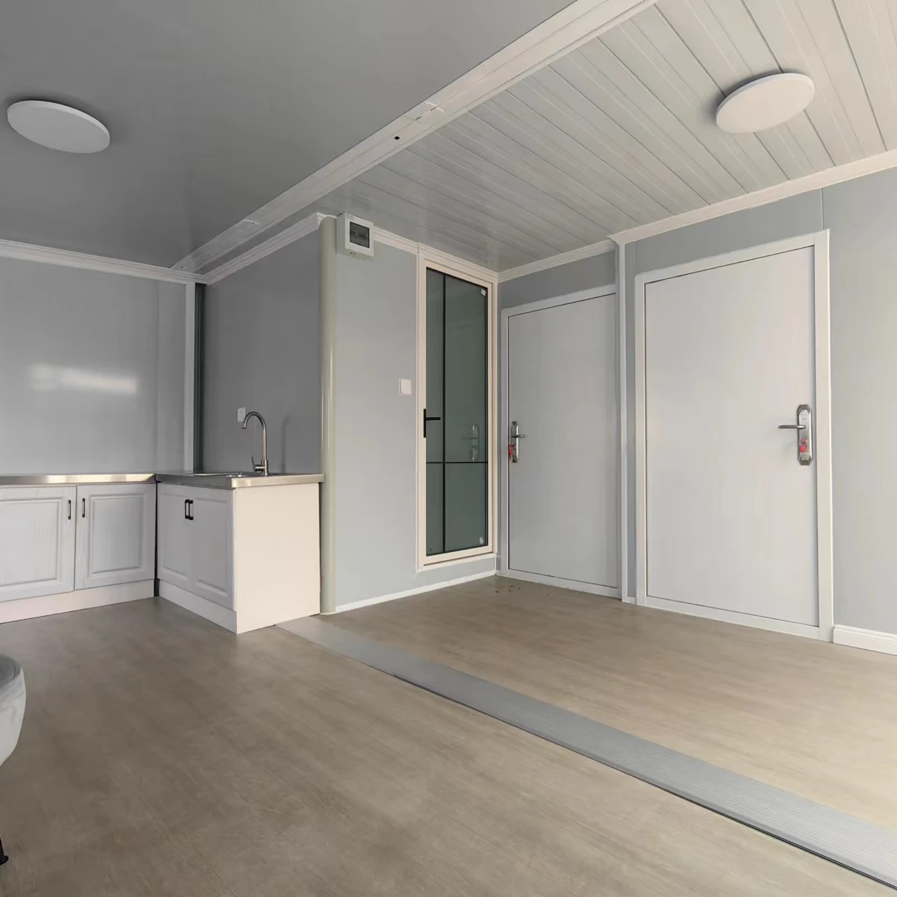 germany 20 ft 2 story van foldable mobile expandable prefab packaging building shipping container house for sale