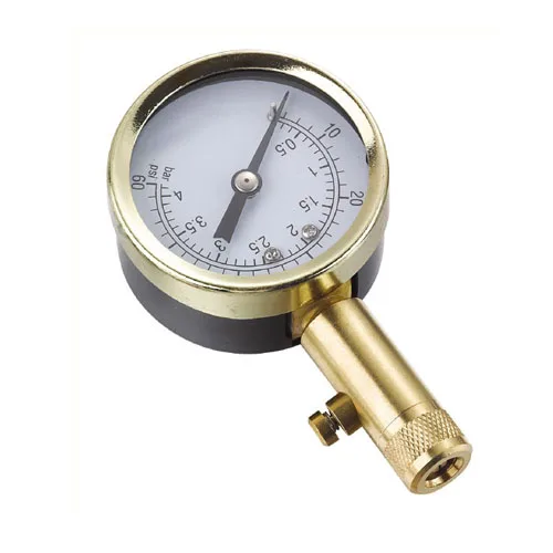 BellRight 50mm Straight-on Dial Tire Pressure Gauge