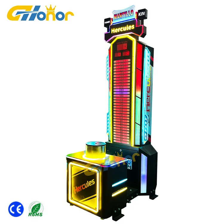 Indoor playground Hot selling Boxing machine The king of hammer Coin operated game machine Suitable for Game Center
