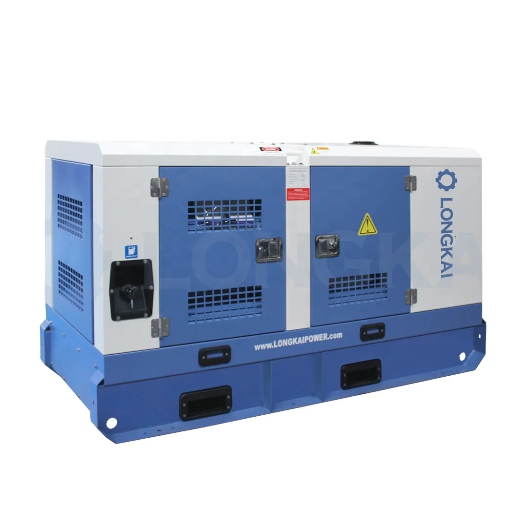 CE certificate electric start generator 16kw silent diesel generator with AVR