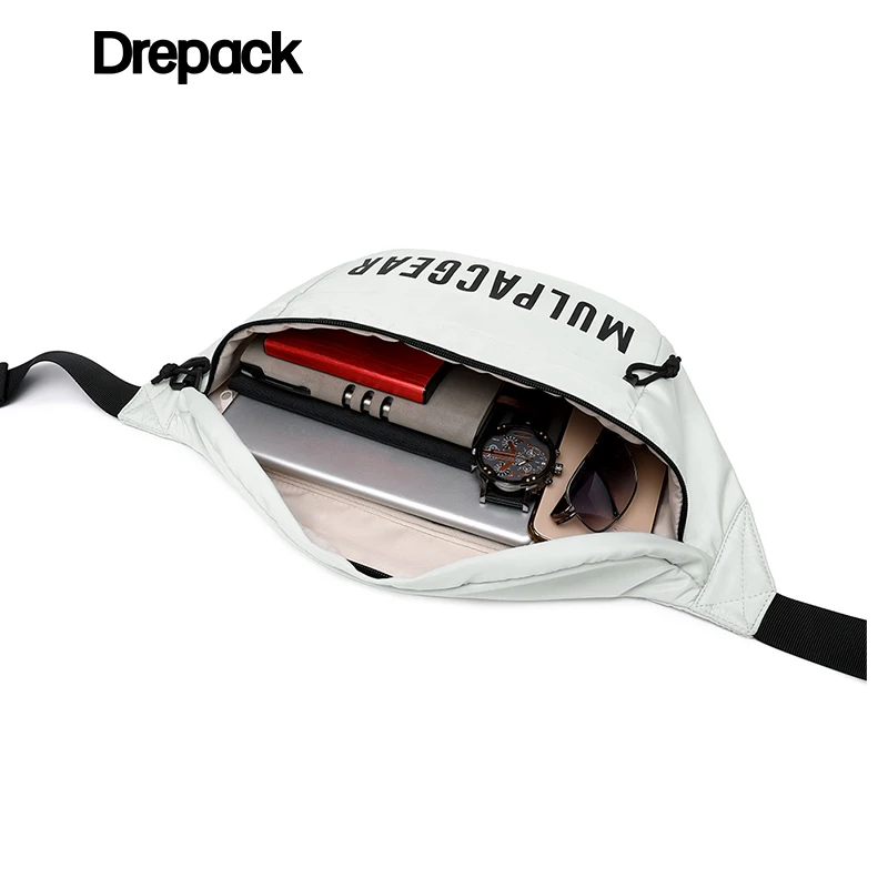 Popular Fashion Waist Fanny Bags Waterproof Nylon Custom Logo Fanny Pack Bum Bag