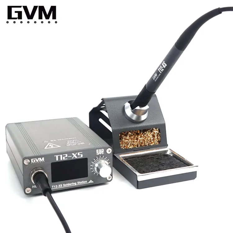 GVM T12-XS Mobile Phone Repair Constant Temperature Welding Station BGA IC Rework platform