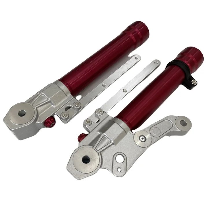 Новое поступление, модифицированный Универсальный передний амортизатор CNC для мотоцикла, комплект наружной трубки