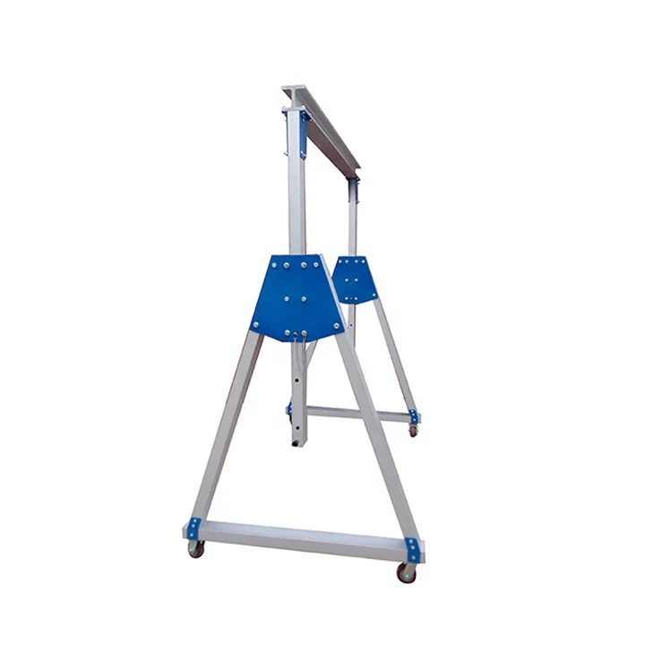 Алюминиевый Портативный мобильный мини-козловой кран 0,5 тонны 1 тонна 2 тонны 3 тонны 5 тонны