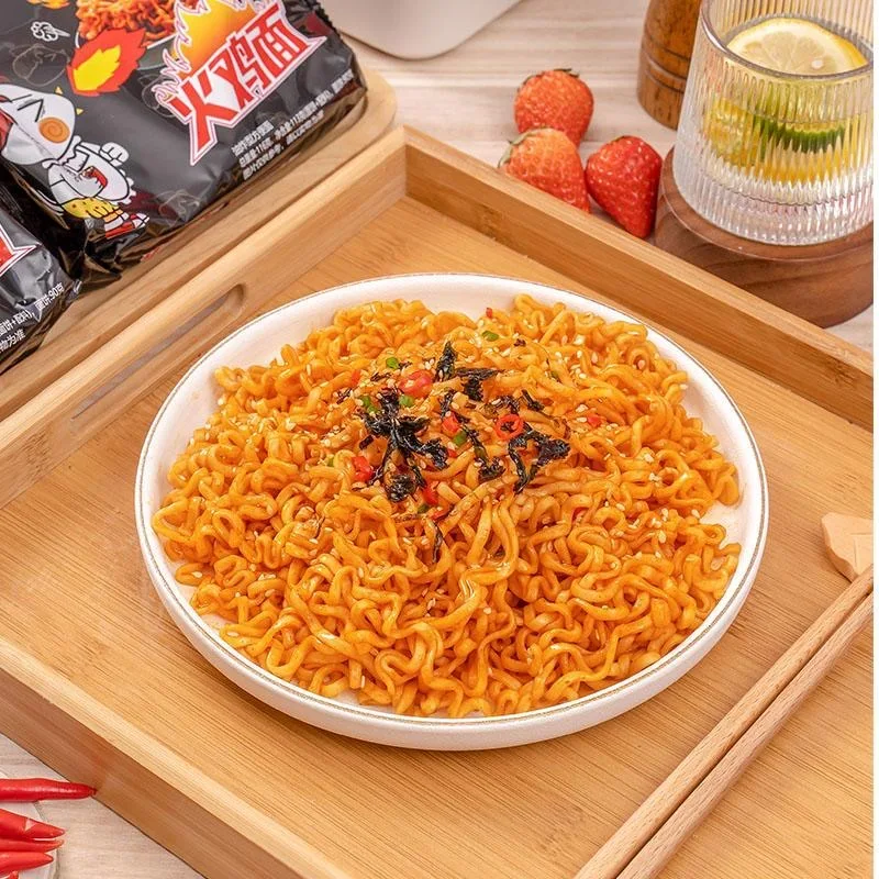 instant  Noodles HALAL FOOD ramen Wholesale  Hot  Spicy Chicken Flavo