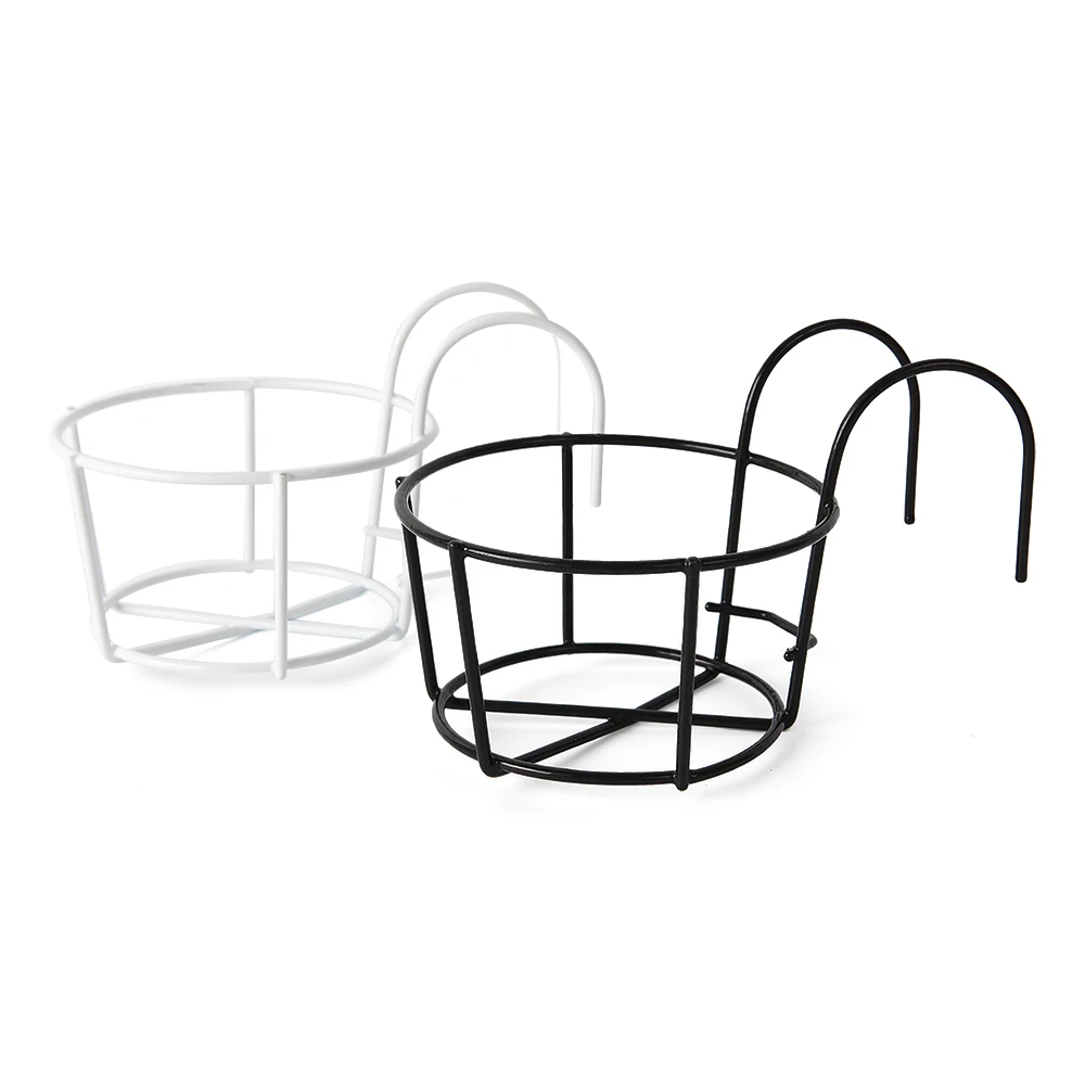 Drop Shipping Metal Hanging Plant Pot Flower Bucket Copper Flower Pot Carbon Mirror Green Customize Auto Steel Stainless Tinting