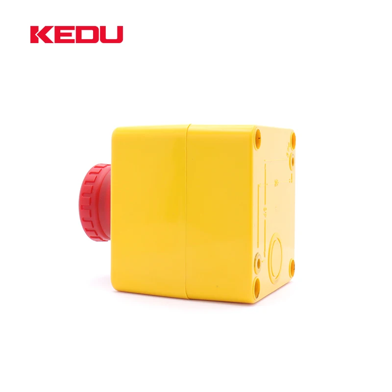 KEDU HY57 high quality emergency stop push button switch box