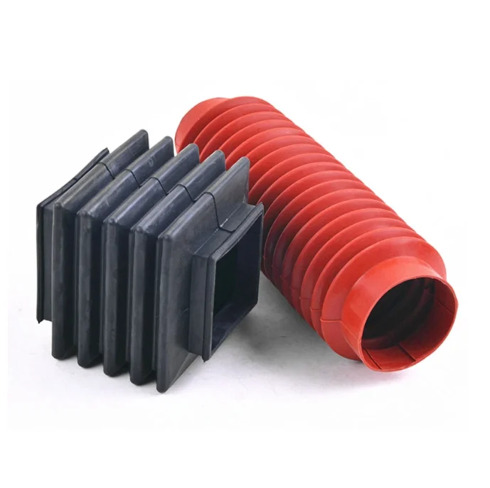 
hot sale customized vulcanized rubber products flexible rubber bellow 