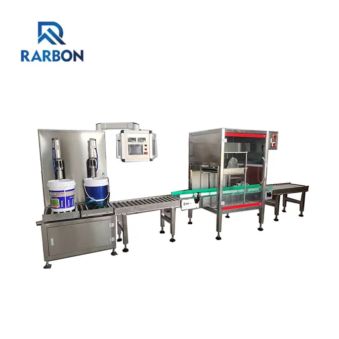 5 Gallon Filling Machine Oil bottle Spray Paint Can Filling Machine 20 liters