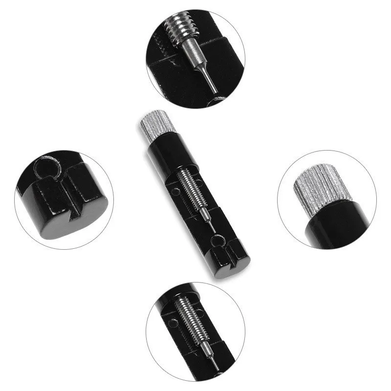 Manufacturer Hardware Direct Selling Metal Adjustable Height Watch Repair Tool Kit Set Tape Remover Watch Band Strap Repair Tool