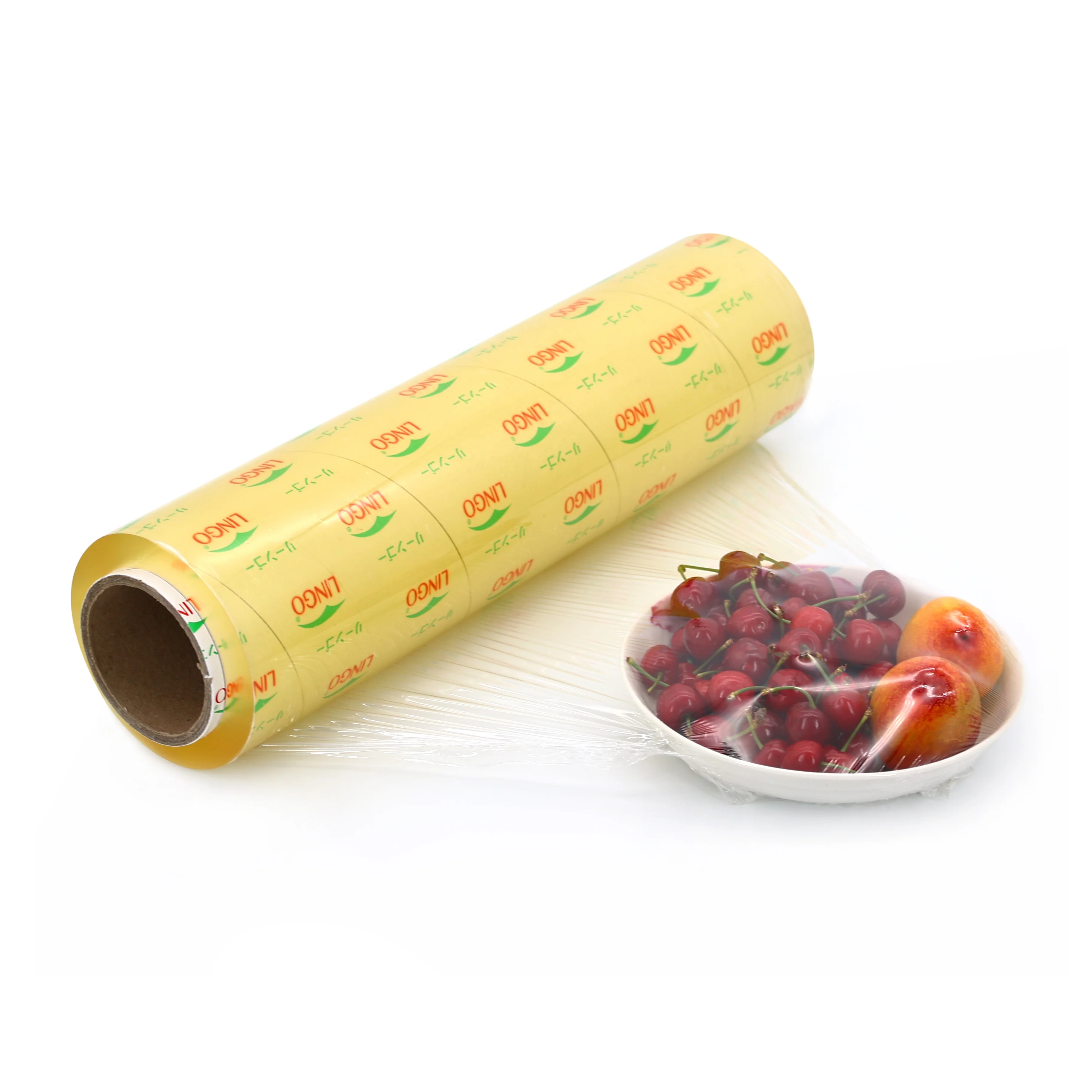 Proveedor de fabrica rollos pelicula plastico a prueba humedad 450 мм 350 Pelicula PVC para alimentos