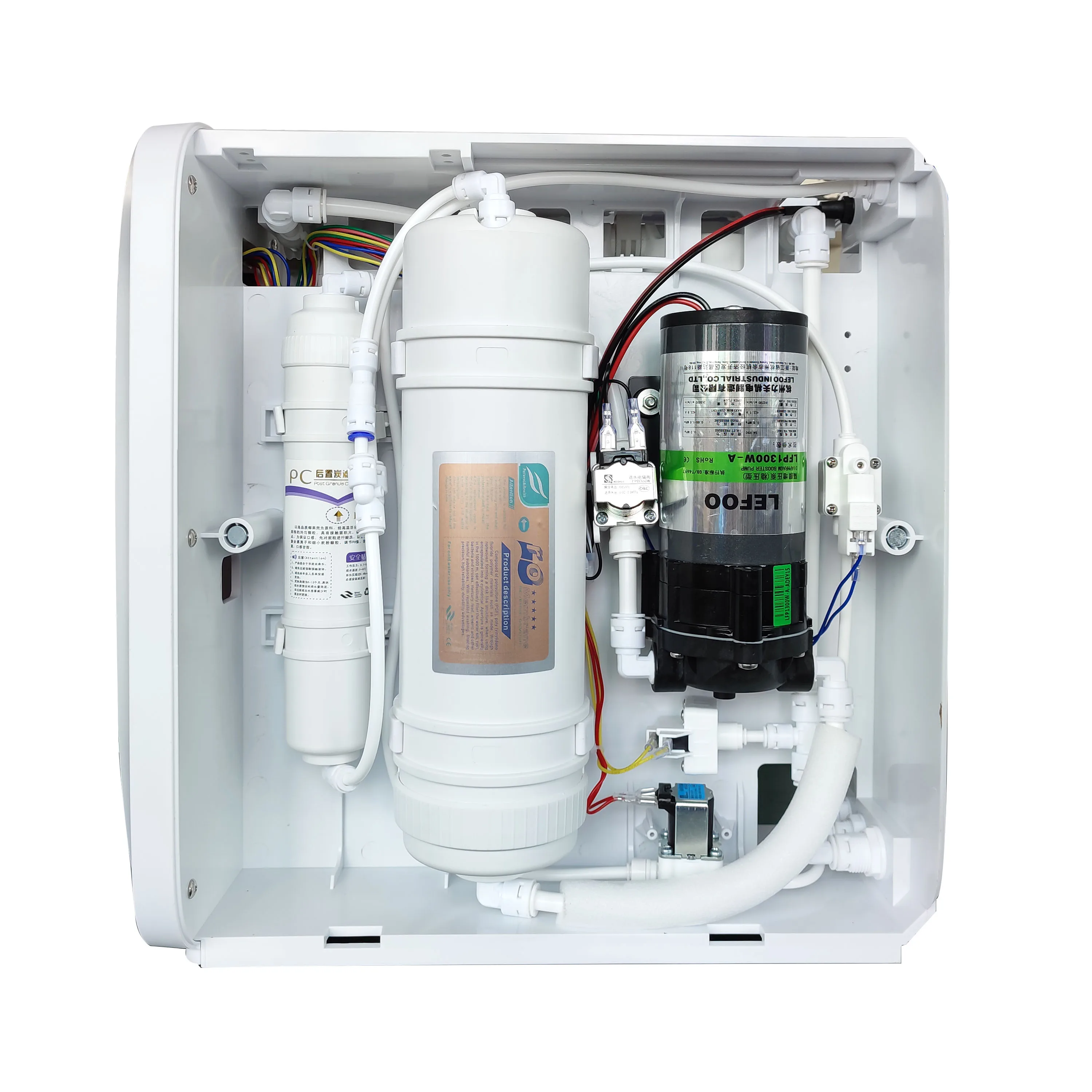 400-Gallon Alkaline Water Purifier Household Reverse Osmosis Water Filtration System Quick Replacement Filter Cartridge No Tank