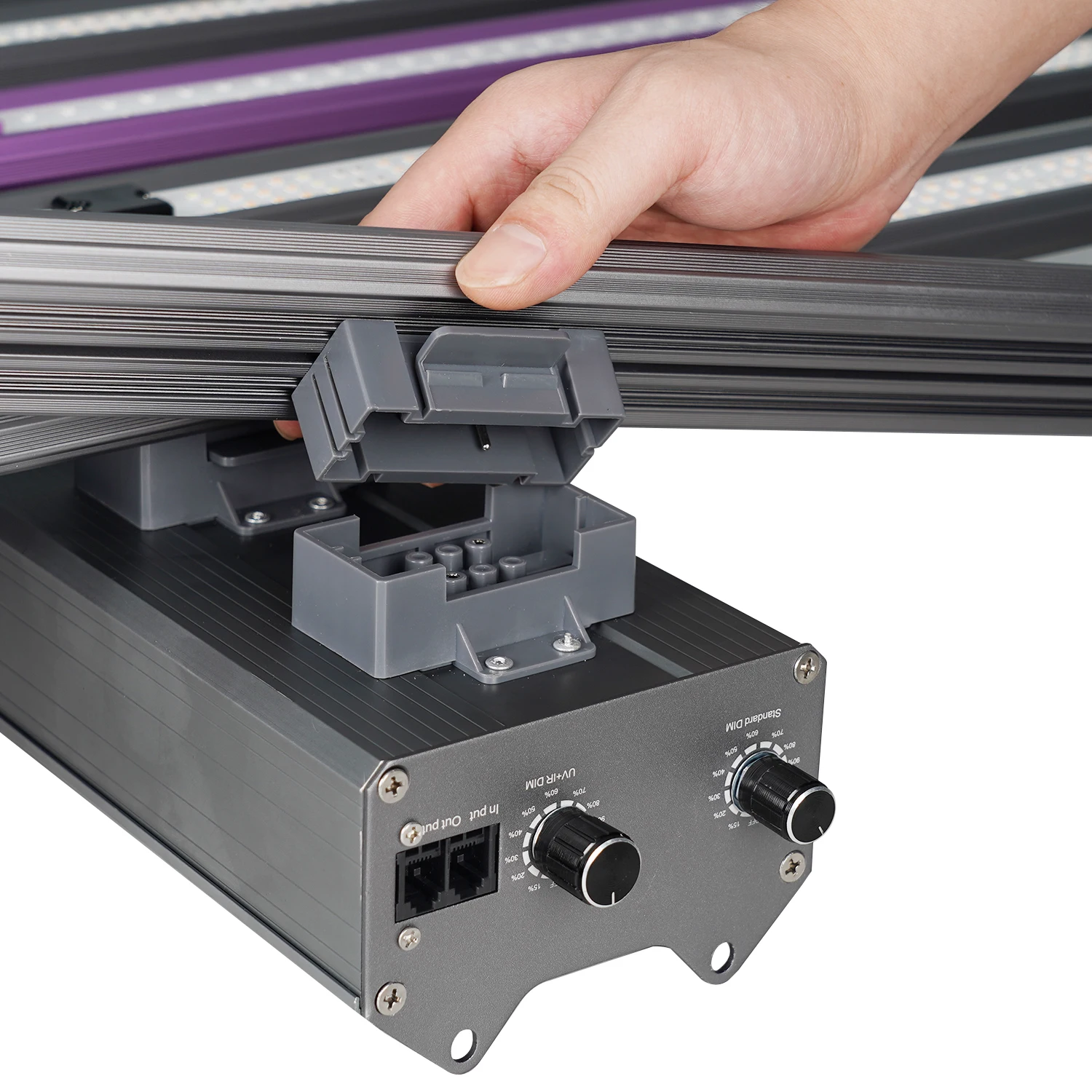 Ip65 Vertical Farming Plant 1060W Full Spectrum Hydroponic Lamp Led Grow Light Bar 3000K 3500K Samsang Chips For Indoor Plants