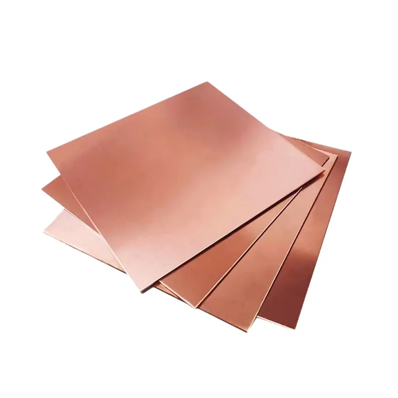 Wholesale Copper Cathodes Plates 3mm 5mm 20mm Thickness 99.99% Copper Cathodes T2 4x8 Copper Plate Sheets Supplier Price