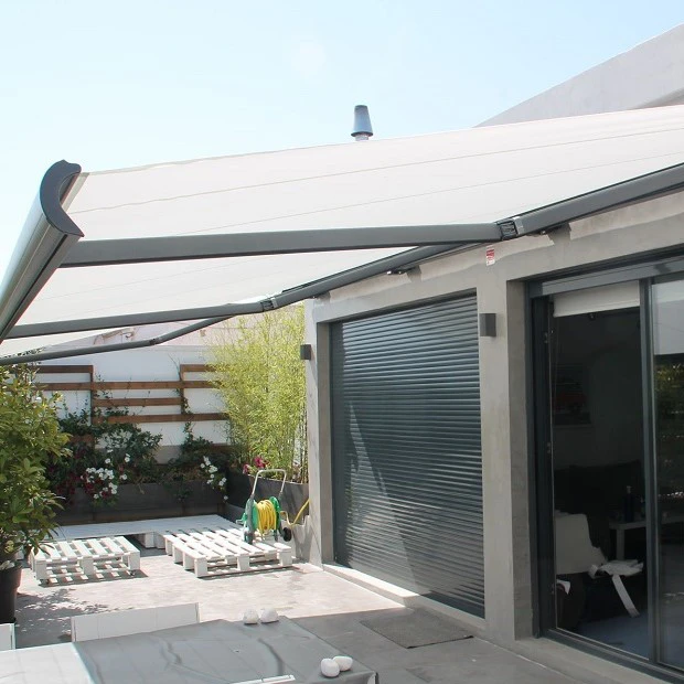 Hot Selling House Roof Top Tent Awning Motorized Automatic Retractable Awning