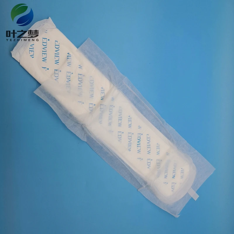 
disposable maternity natual cotton biodegradable sanitary napkin lady comfortable sanitary pad 
