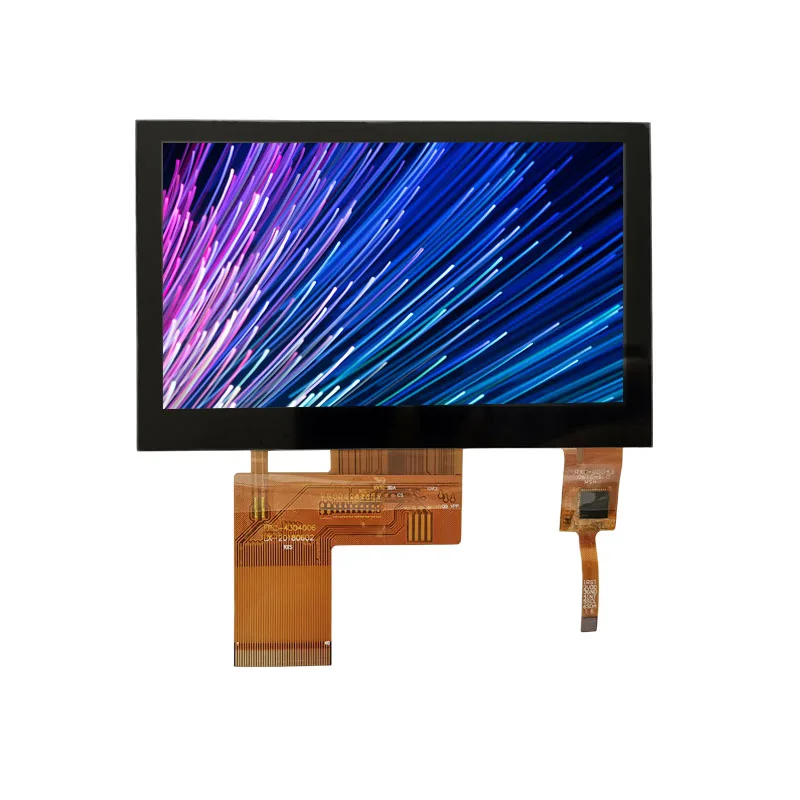 China supplier high quality 4.3 inch Capacitive touch panel tft lcd for consume electronics