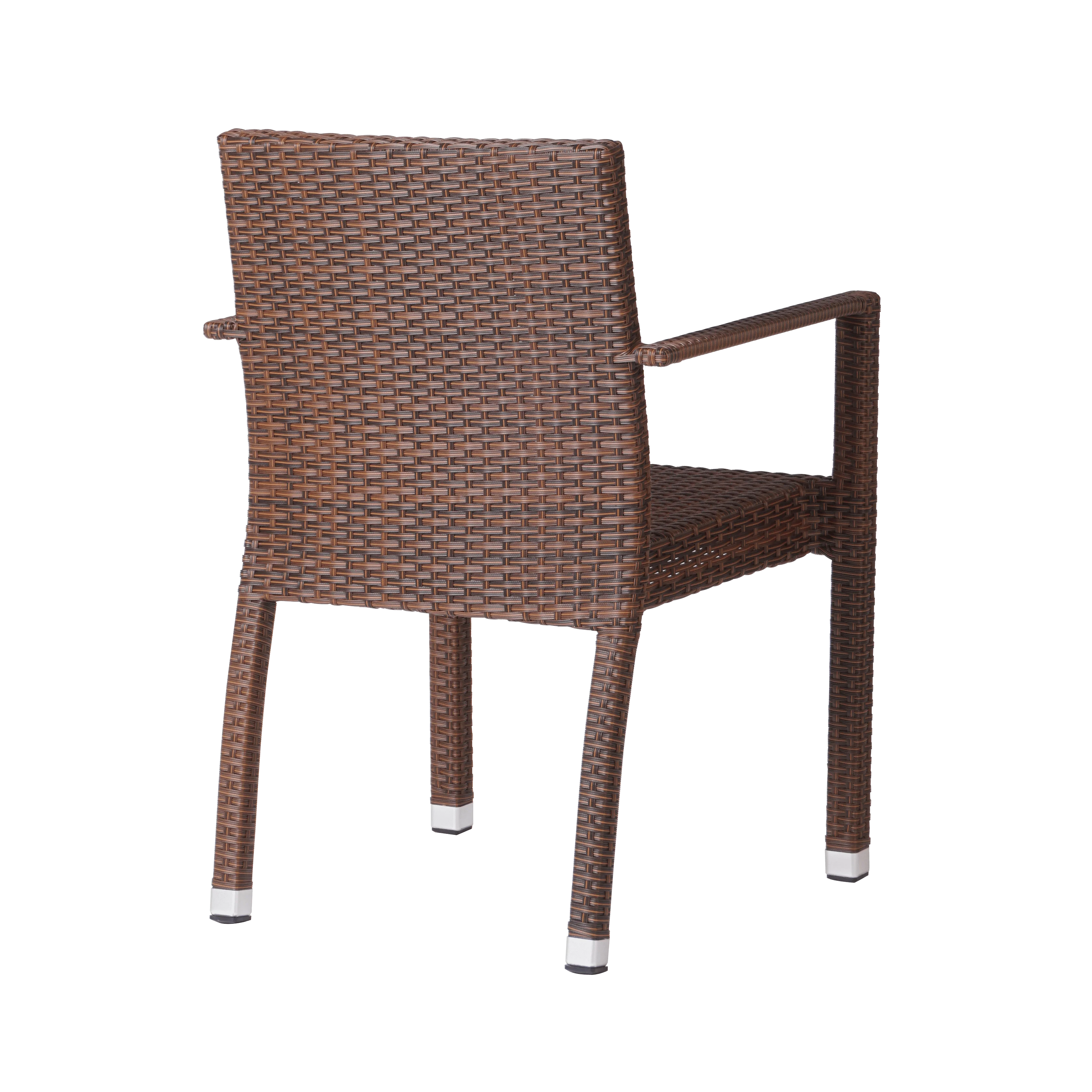 Modern Design Rattan Plastic Chair Outdoor Garden Restaurant Kitchen Home Furniture or Villa Dining Chair