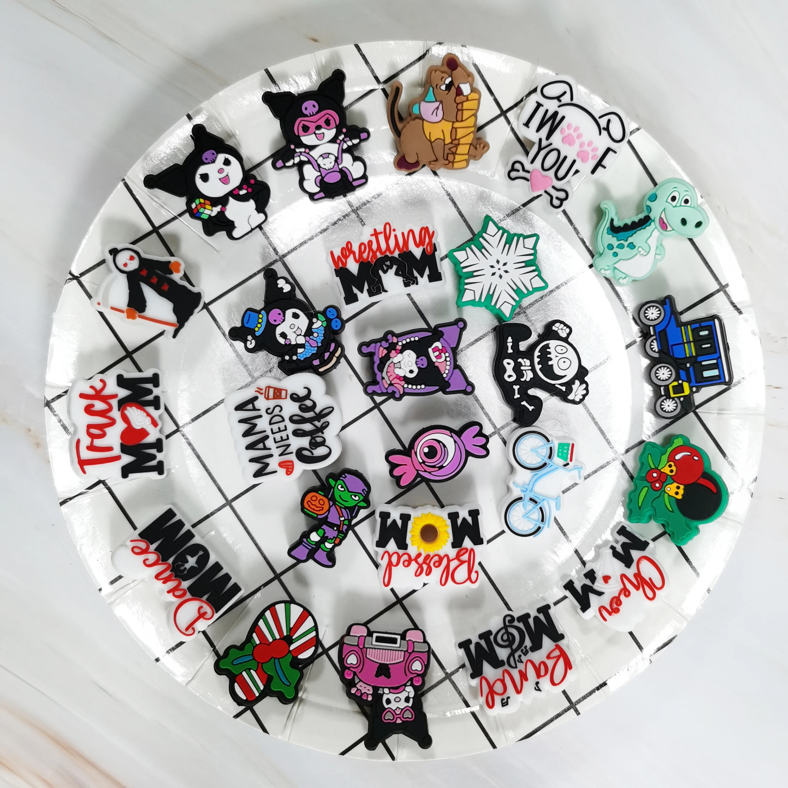Wholesale Baby Soft Chewing Necklace Bracelet Diy Accessories Chain Unique Silicone Beads For Jewelry Making