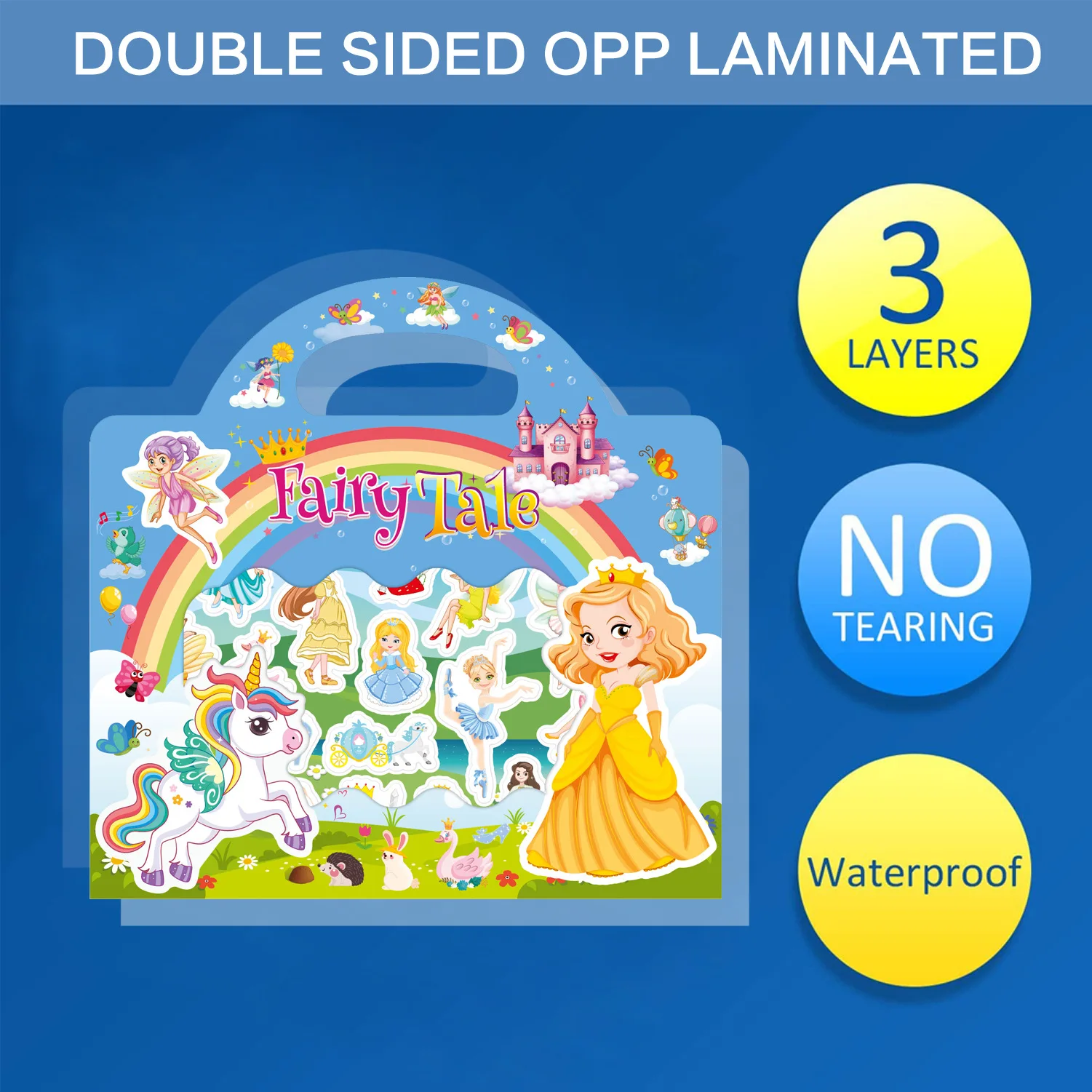 Wholesale Reusable Quiet Sticker Book Manufacturers Early Education Toy Cheap Sticker Color Book For Kids