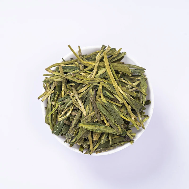 organic west lake dragon well tea long jing (dragon well) unprocessed tea leaves