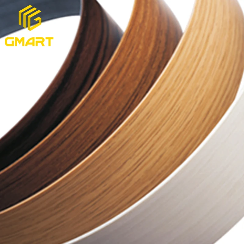 Co-Extrusion Pvc U Trim Furniture Cabinet 3Mm Formica 19 Mm Wood Finished 5Mm Thick Laminated Edge Banding