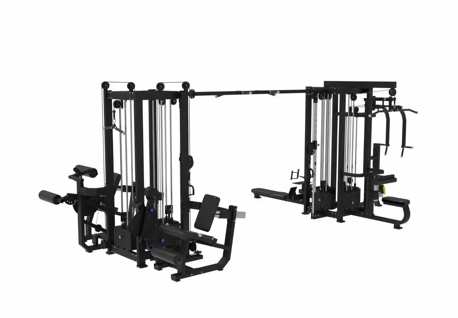 Commercial fitness equipment factory customized 8 different multi functions power rack