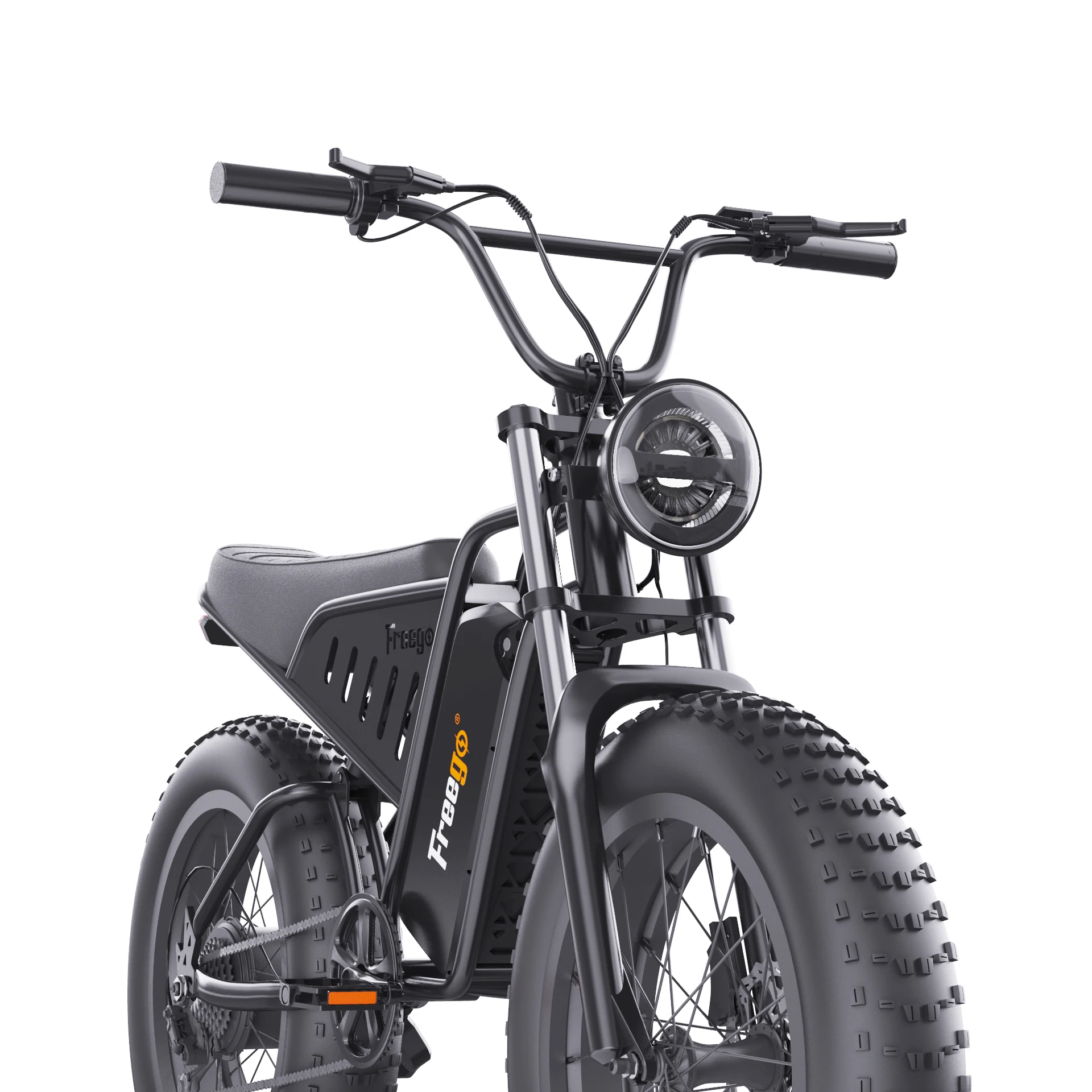 Freego W1 1400W 48V 22.5Ah 50-80km 7 Speed 20 Inch Fat Tire Electric Bike
