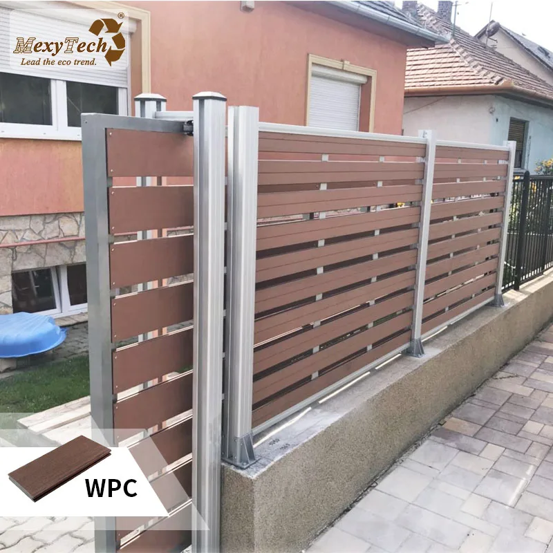 house building security gate auto electric folding wood gate/trellis fence & gates