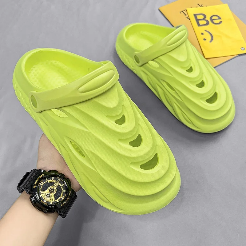 QY EVA Men Clogs Shoes Walking Garden Clogs for Women Unisex Anti-slip Men Clogs 2023 Factory New High Quality Beach Opp Bag