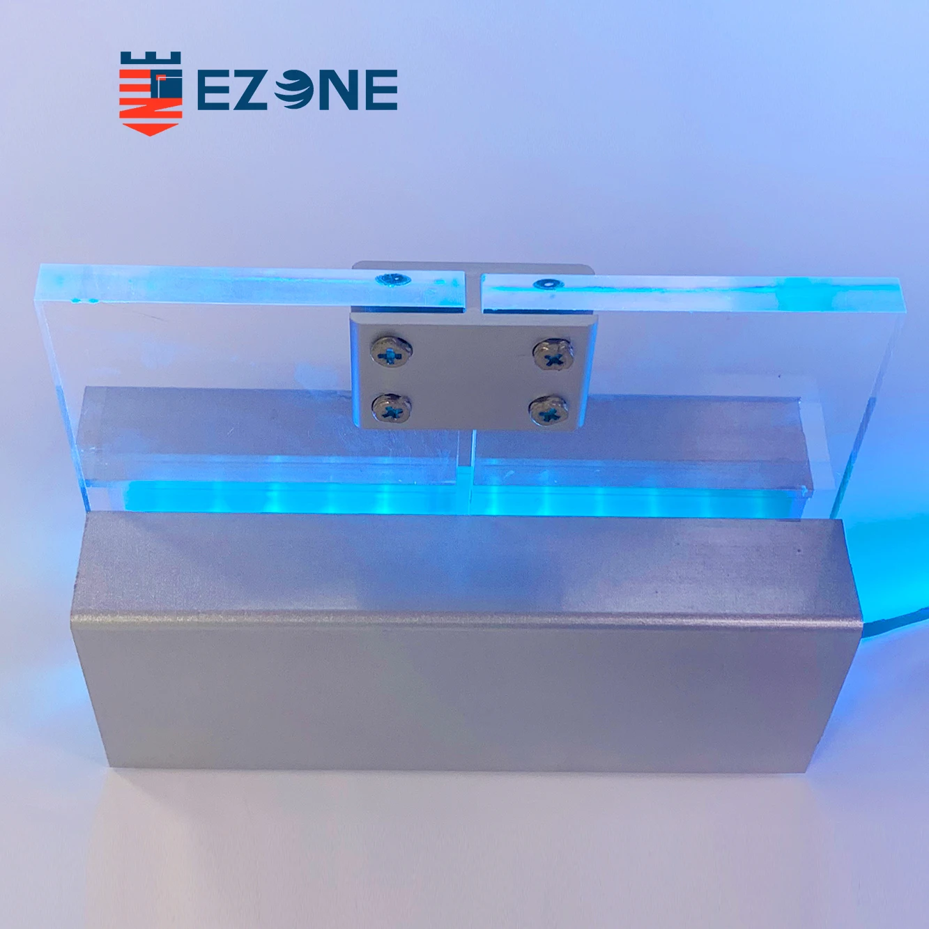 Aluminum Glass Railing Aluminium U Channel Profiles For Balcony Balustrade Glass Railing  With LED