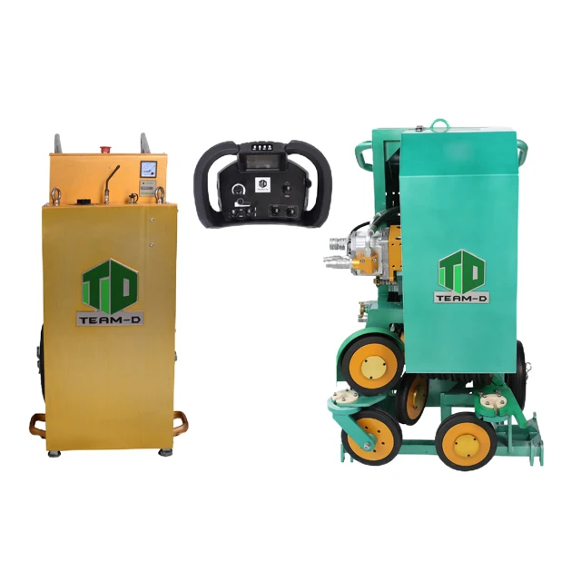 Italy Diamond Rope Wire Saw Machine For Marble Stone Cutting