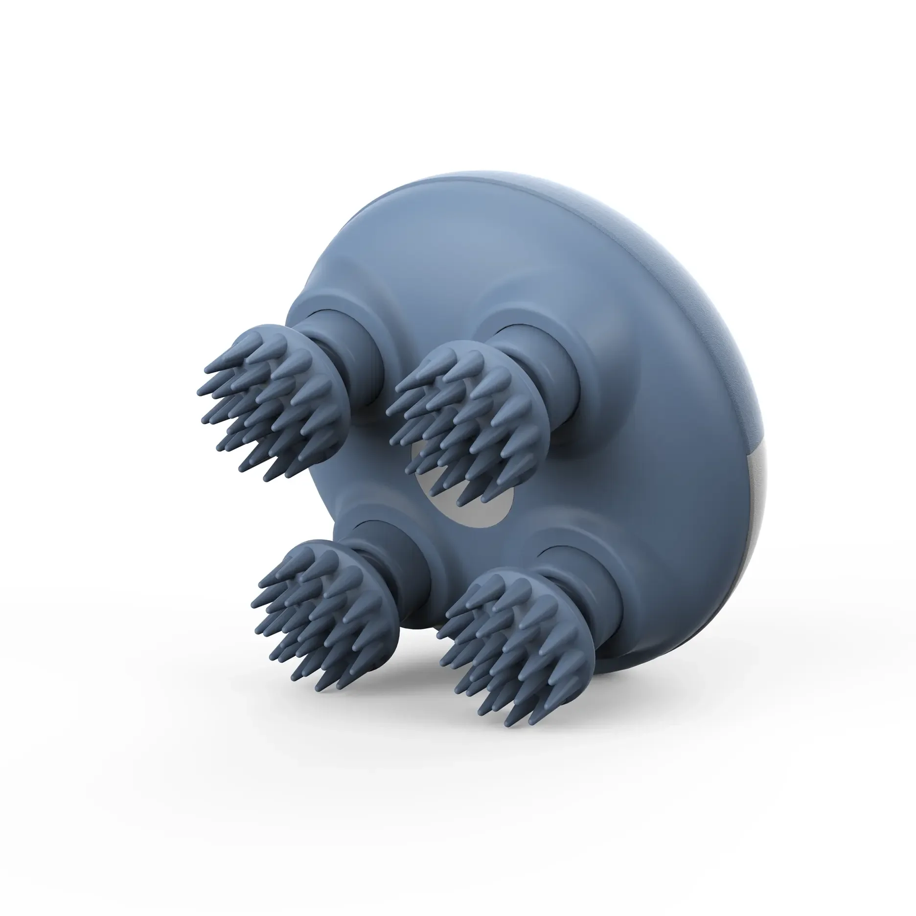 Portable Imitate Four-Finger Kneading Electronic Relaxing Scalp Head Massager Remove Muscle Tension Tiredness Massageador Tool