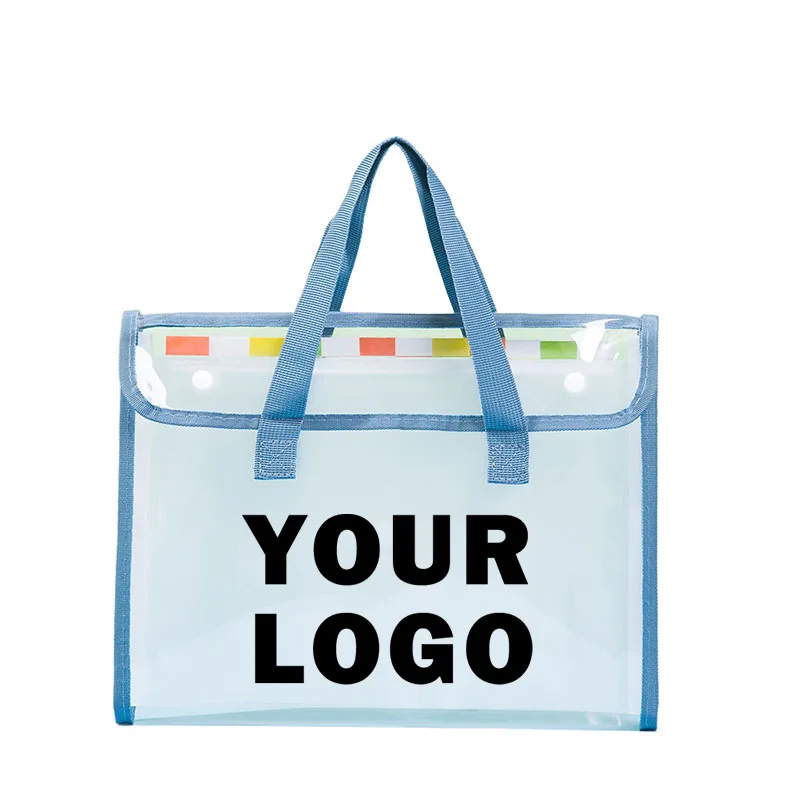 A4 Transparent Test Paper Bag Folder 13-Layer Large Capacity Waterproof Accordion PVC Student Test Paper And Data Storage Bag