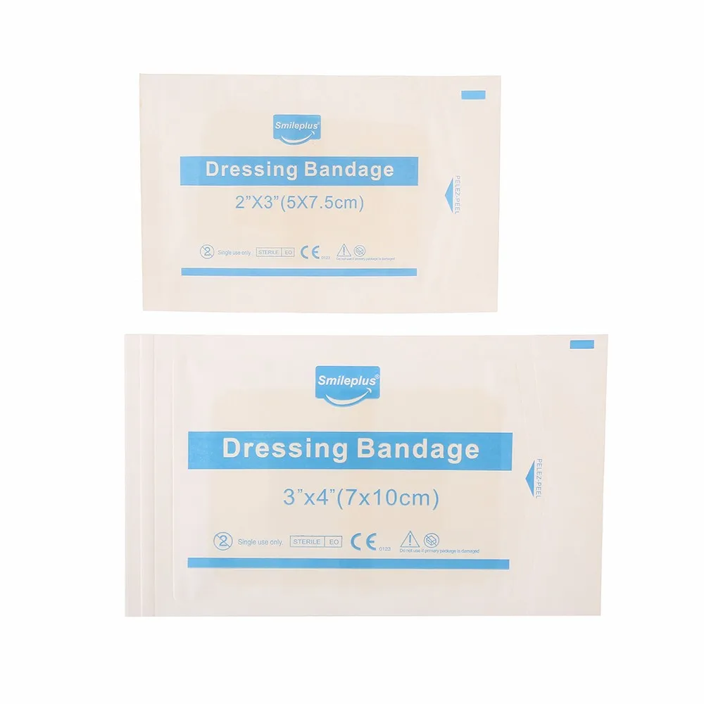 plasters for wounds medical dressing set self-adhesive wound dressings non woven wound dressing