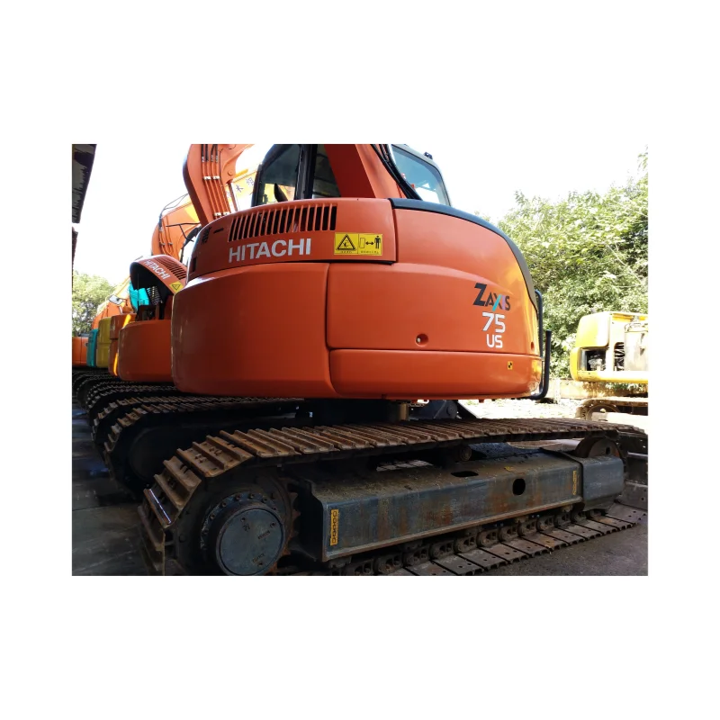 Japanese Brand Used Hitichi ZX75US Excavator Secondhand Digging Machine Using for Road Work Original Construction Hitachi Zx78US