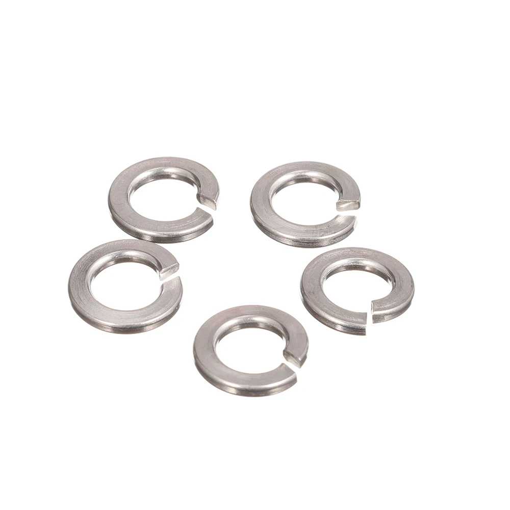 ANSI JIS Standard Chrome Plated Diameter M3 M36 50mm 300mm DIN125 DIN9021 F436 Stainless Steel Bolt And Nut With Spring Washer