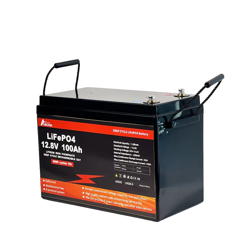 Best Seller Us Germany UK Canada 12 V Deep Cycle Solar RV Caravan Marine 12 Volt Lithium Ion Batteries 12V 100ah