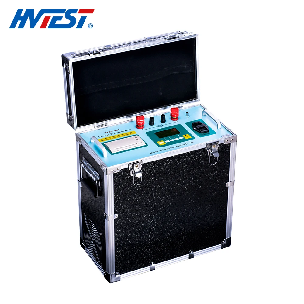 HTZZ-40A factory price sale high quality dc tester transformer winding resistance tester