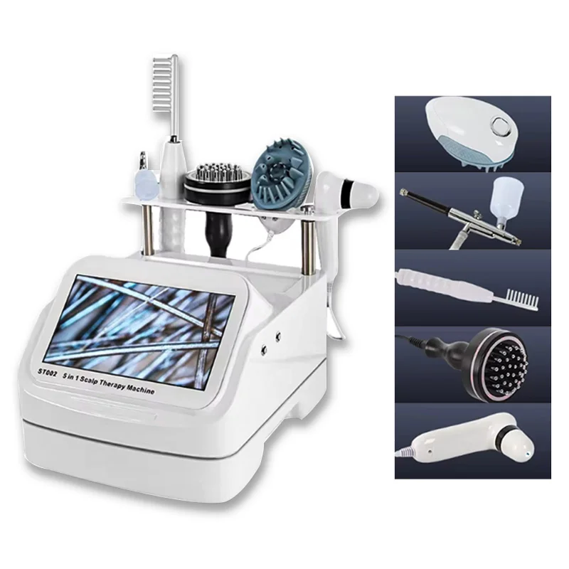 S Cheapest 5-in-1 Scalp Care Instrument Scalp Analyzer Anti-Hair Loss Treatment Hair Regrowth Machine for Hair Salon