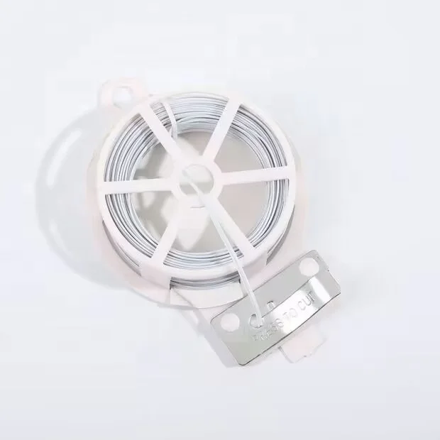 Garden pvc Soft 50M/100M Plant Tie With Cutter easy Twist Ties